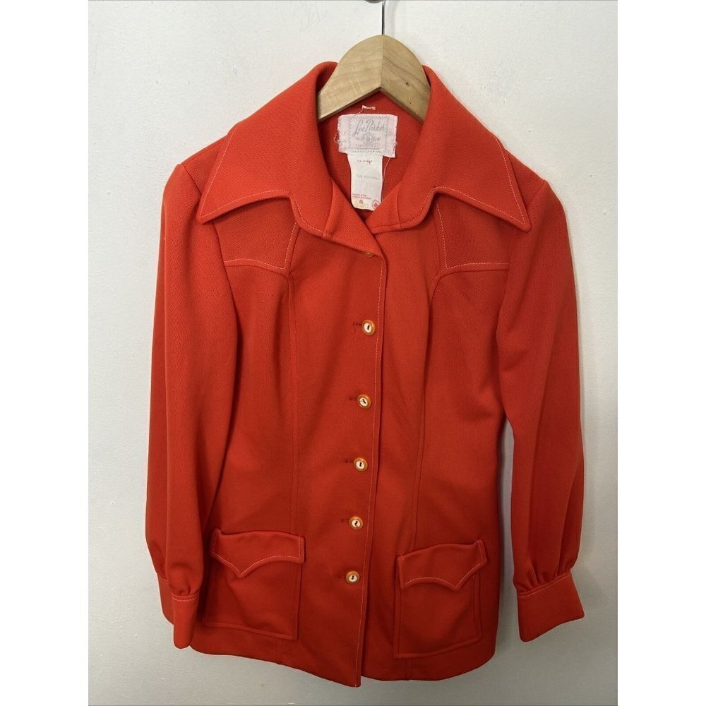 Vintage Lee Parker Woman‎ S Blazer Jacket Mod Hipster No Belt